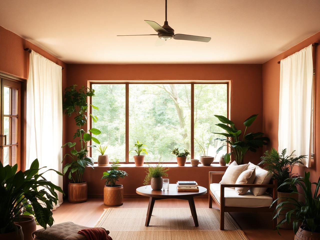 Bungalow ruang baca